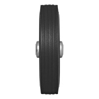 Ersatzrad für Stützrad Metall-Felge mit Vollgummi-Reifen 200x50mm