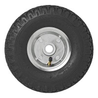 Ersatzrad für Stützrad Metall-Felge mit Luftreifen 260x85mm