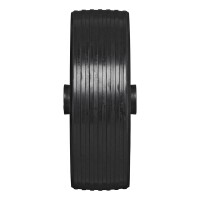 Vollgummirad Rad Ersatzrad mit Kunststofffelge für Stützräder Anhänger  210 x 70 mm