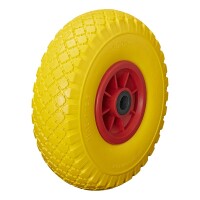 PU-Reifen mit Kunststoff-Felge 10" 3.00-4