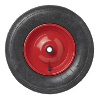 Luftreifen mit Metall-Felge 16" 4.00-8