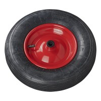 Luftreifen mit Metall-Felge 16" 4.00-8