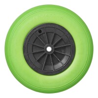 PU-Reifen mit Kunststoff-Felge 16" 4.00-8