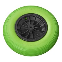 PU-Reifen mit Kunststoff-Felge 16" 4.00-8