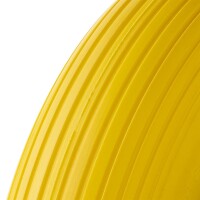 PU-Reifen mit Kunststoff-Felge 16" 4.00-8 inkl. Achse 20mm