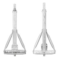 Stütze Ausdrehstütze 1100kg 597x280mm H:497mm Wohnwagen Anhänger