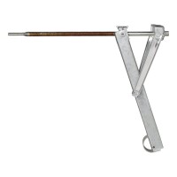 Stütze Ausdrehstütze 800kg 605x260mm H:500mm Wohnwagen Anhänger