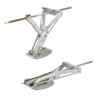 Ausdrehstütze 1000kg 605x280mm H:470mm inkl. Stützplatte und erweitertem Nivelliermechanismus
