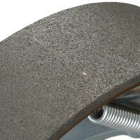Bremsbacken-Set 200*50mm passend für Knott - E-Typ geprüft - CE Geprüft - Kein Original Ersatzteil - D7Hohe Qualität