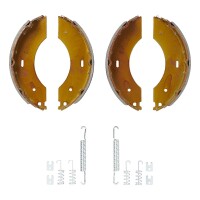 Bremsbacken-Set passend für  AL-KO 2360/2361 230x60mm - E-Typ geprüft - CE Geprüft - Kein Original Ersatzteil - D7Hohe Qualität