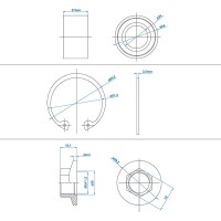 Kompaktlagersatz 34/64x37mm universell - Kein Originalersatzteil - Nachbau - Hohe Qualität