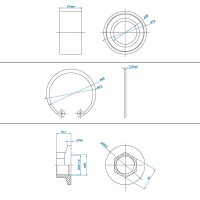 Kompaktlagersatz 39/72x37mm universell - Kein Originalersatzteil - Nachbau - Hohe Qualität