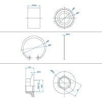 Kompaktlagersatz 30/60x37mm passend für AL-KO - Kein Originalersatzteil - Nachbau - Hohe Qualität