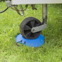 Unterlegkeil für Stützrad bis Ø250mm Rollschutz Wohnwagen PKW-Anhänger