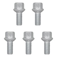 Radschraube M12x1,5 konisch Kugel - Set von 5 Stück