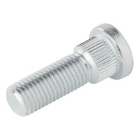 Radschraube M12x1,5 gerändelt 14,5 mm
