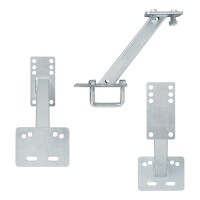 Ersatzradhalter mit U-Bügeln
