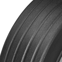 Ersatzrad für Stützrad Metall-Felge mit Vollgummi-Reifen 220 x 65 mm 300 kg