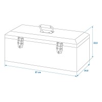 Werkzeugbox Aluminium 570 x 245 x 220 mm