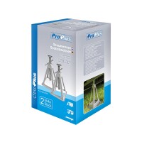 Stützbock-Set von 2 Stück Aluminium