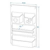 Pocket Kassettentoiletten Serviceklappen-Organizer Wohnmobil Wohnwagen