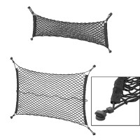Gepäcknetz elastisch 80x50cm mit Kunststoff-Haken NS-3