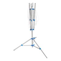 Wäschespinne mit Standfuß inkl. 3 Zeltheringe