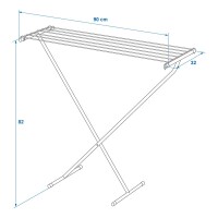 Wäscheständer mit 6x 90 cm Drahtlänge