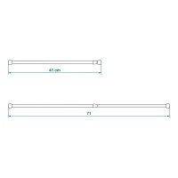 Universal-Verriegelungsstange verstellbar 41-71cm