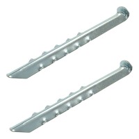 Zelthering 30cm Metal geriffelt 2 Stück im Polybeutel