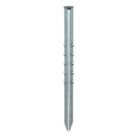Zelthering 40cm Metal geriffelt