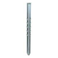 Zelthering 40cm Metal geriffelt 2 Stück im Polybeutel