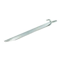 Zelthering 25cm Metal mit Haken 6 Stück im Polybeutel