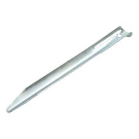 Zelthering 22cm Metal halbrund 10 Stück im Polybeutel