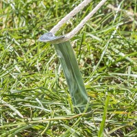 Zelthering 30cm Metal halbrund 10 Stück im Polybeutel
