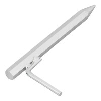 Bodenanker 20 cm Verzinkter Stahl mit L-Haken