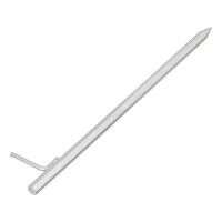 Bodenanker 50 cm Verzinkter Stahl mit L-Haken