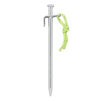 Felsbodenhering 20 cm Verzinkter Stahl mit L-Haken Heavy Duty - Set von 6 Stück