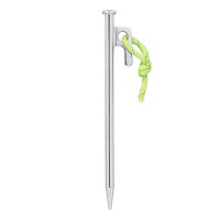 Felsbodenhering 20 cm Verzinkter Stahl mit P-Haken Heavy Duty - Set von 6 Stück