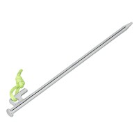 Robuste Felsbodenhering 30 cm Verzinkter Stahl mit P-Haken Heavy Duty - Set von 6 Stück