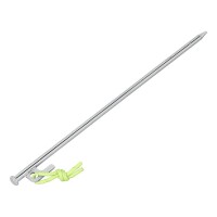 Felsbodenhering 40 cm Verzinkter Stahl mit P-Haken Heavy Duty - Set von 6 Stück