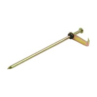 Felsbodenhering 21cm Metal mit Haken 6 Stück im Polybeutel