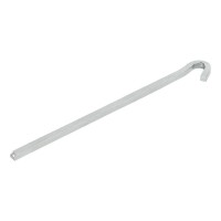Felsbodenhering 22cm Metal Viereck 6 Stück im Polybeutel