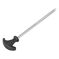 Zelthering 20,5 cm Verzinkter Stahl schraubbar - Set von 6 Stück