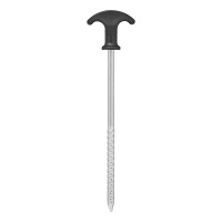 Zelthering 20,5 cm Verzinkter Stahl schraubbar - Set von 6 Stück