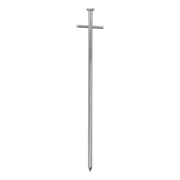 Felsbodenhering 23cm Metal mit geschweißte Querstift