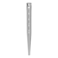 Zelthering 18,5cm Aluminium geriffelt 6 Stück im Polybeutel