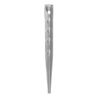 Zelthering 18,5cm Aluminium geriffelt 6 Stück im Polybeutel