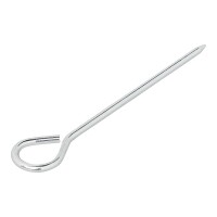 Zelthering 19cm Aluminium mit Aug 10 Stück im Polybeutel