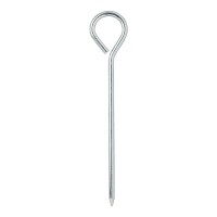 Zelthering 19cm Aluminium mit Aug 10 Stück im Polybeutel